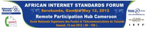 African Internt Standards Forum Remote Participation Hub Cameroon