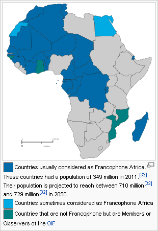 map of africa in french language Finding French Language Ict Resources Remains Challenging Oafrica map of africa in french language
