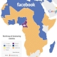 No surprise that Facebook is most popular site in at least 15 African countries